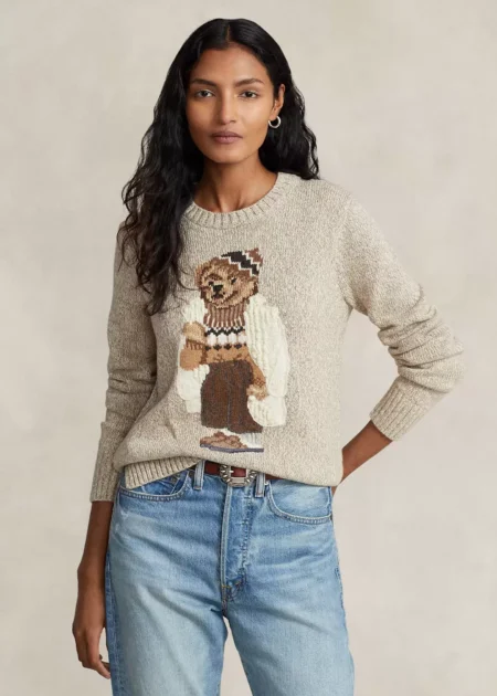 Polo Ralph Lauren Polo Bear Cotton-Blend Sweater