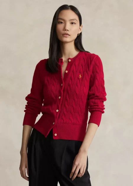 Polo Ralph Lauren Cable-Knit Cotton Cardigan
