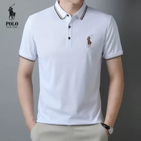 Ralph Lauren Summer Casual Lapel Men's T-Shirt