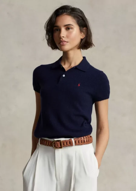 Polo Ralph Lauren Slim Fit Cashmere Polo Shirt