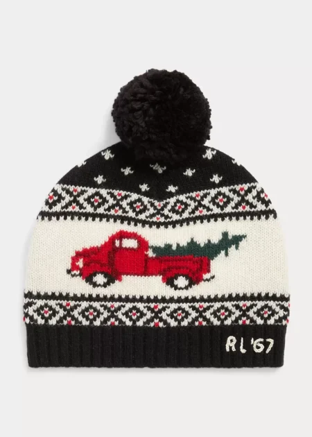 Polo Ralph Lauren Fair Isle Merino-Wool-Blend Beanie