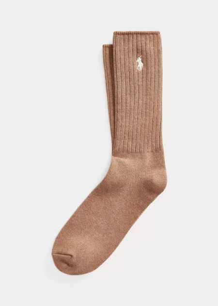 Polo Ralph Lauren Signature Pony Cotton-Blend Crew Socks