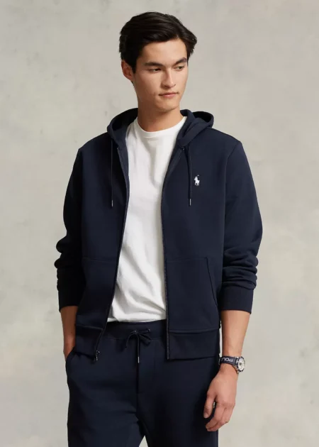 Polo Ralph Lauren Double-Knit Full-Zip Hoodie