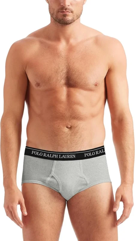 Polo Ralph Lauren Men's Stretch Classic Fit Briefs 4 Pack